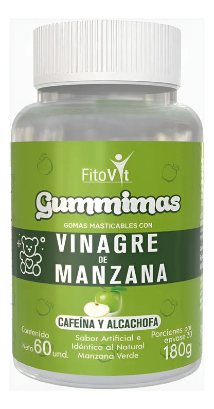 GOMITAS VINAGRE DE MANZANA VERDE