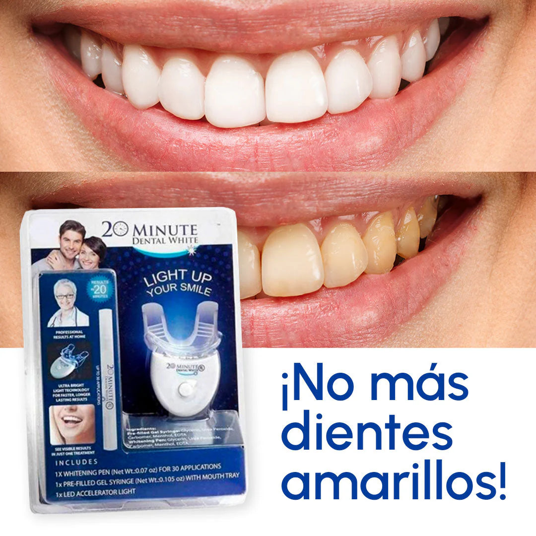 NUEVO BLANQUEADOR DENTAL KIT WHITE